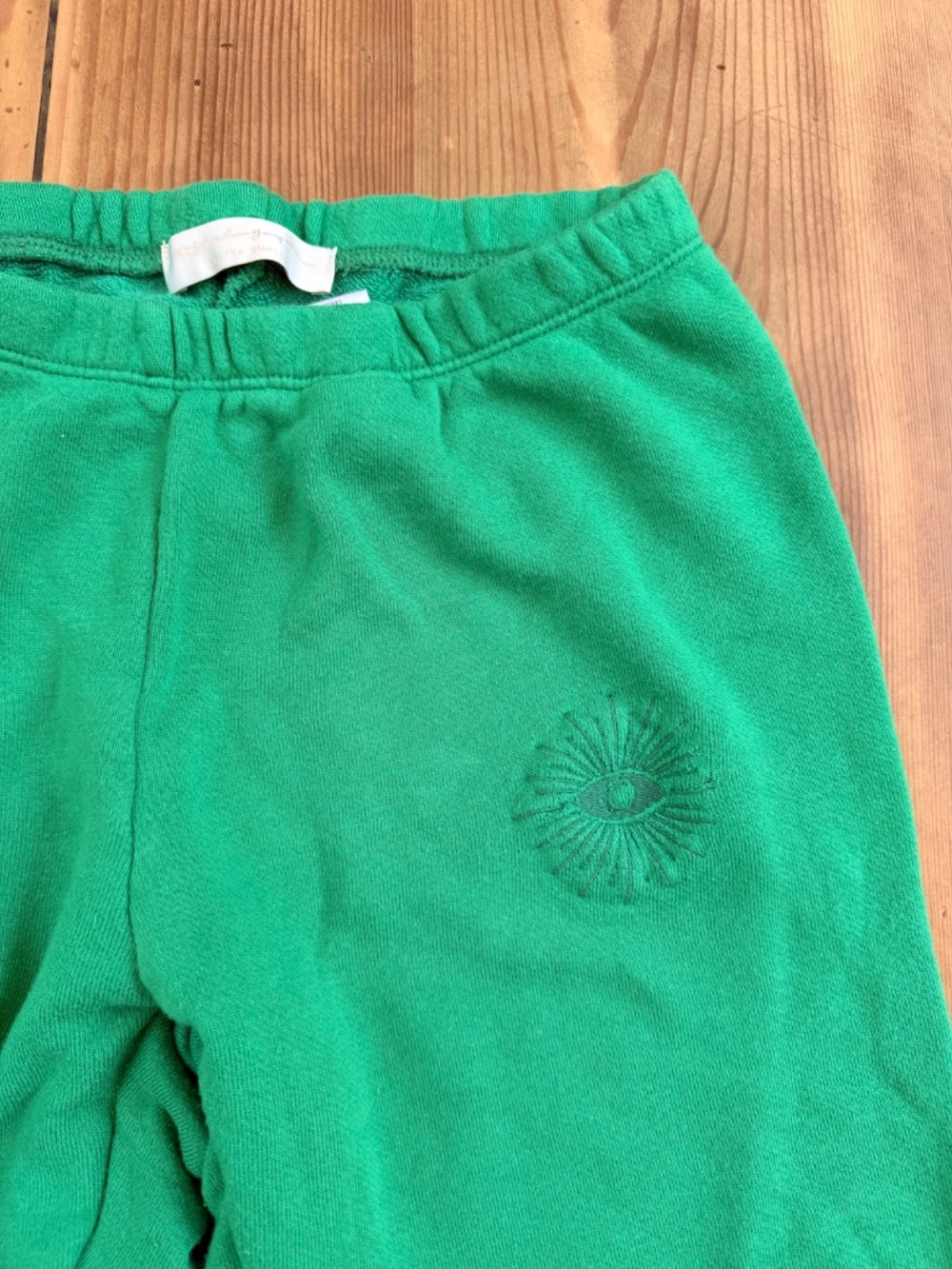 Spiritual Gangster All Eyes On You Emerald Sweatpant - Picture 5 of 6